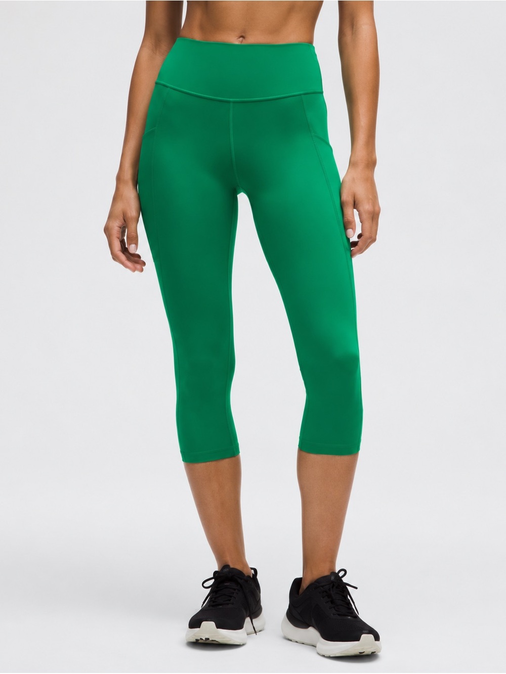 Lululemon Fast and Free High-Rise Crop 19” Raceway Green Size 4 $128